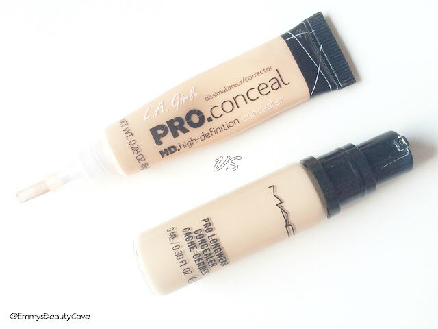 la girl pro concealer dupe for mac pro longwear